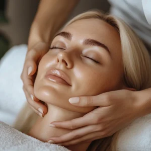 Kozmetická masáž (lymfodrenáž) tváre a dekoltu (40 minút)