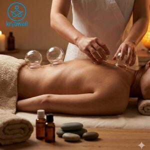 Klasická masáž + Banková vákuová masáž ( chrbát )